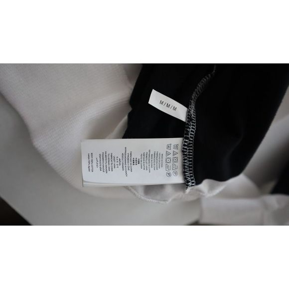 Michael Kors CS250PJ5E2 Mens Sz M Butter Multi Striped L/S Rugby Polo Shirt $128 - Picture 6 of 12